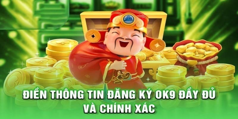 Nhập dữ liệu đăng ký OK9